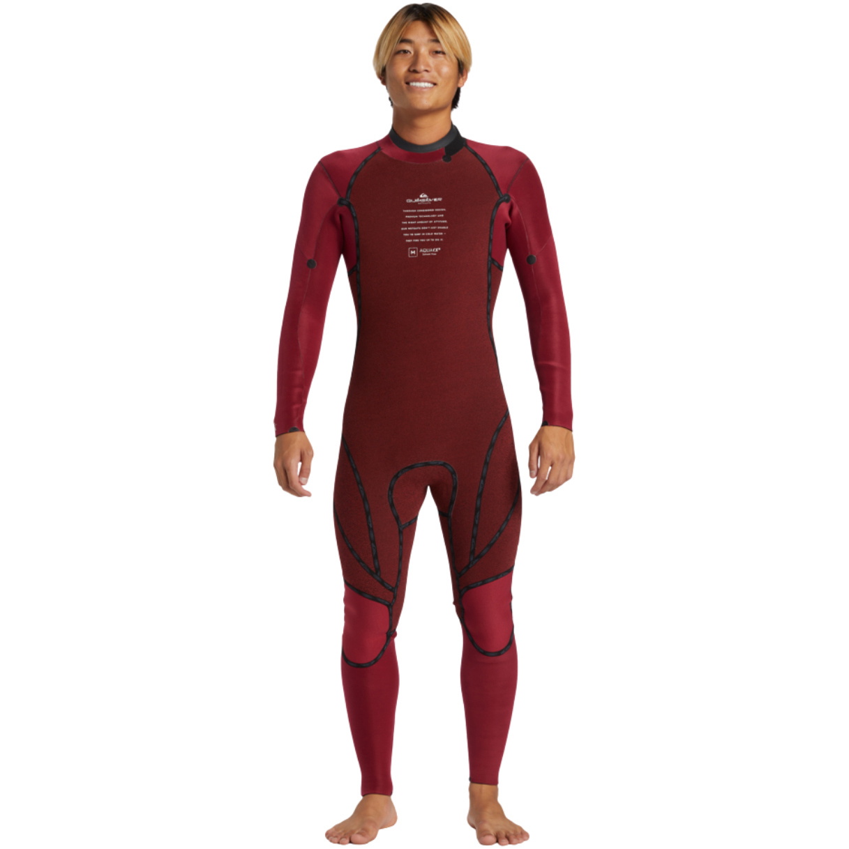 2026 Quiksilver Mens Mercury 3/2mm Back Zip Wetsuit AQYW103118 - Black